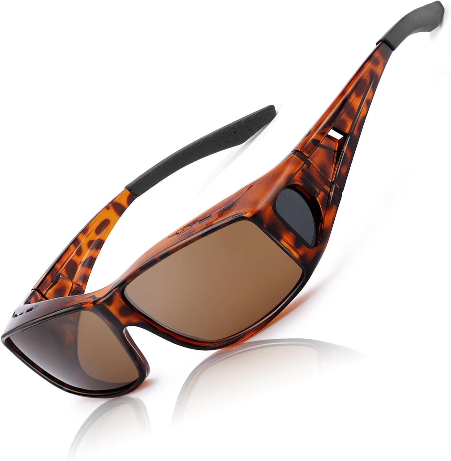 Thumbnail 6 de LVIOE Unisex Polarisiert Überzieh-Sonnenbrille für Brillenträger (Fit-Over) mit UV-Schutz