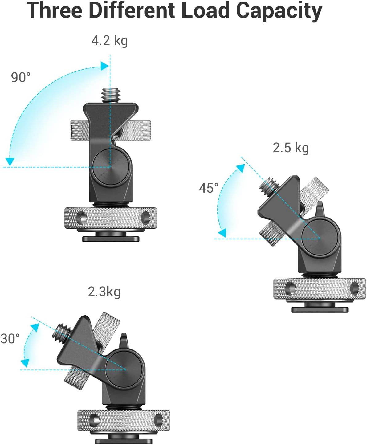 Thumbnail 6 de (LIVELLO) SMALLRIG 2905B supporto per monitor con cold shoe, 360° e inclinazione fino a 180°