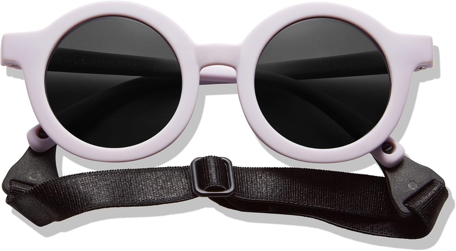 Thumbnail 6 de BABYMOCS Lunettes de soleil rondes pour bébé 0 à 1,5 ans – Protection UV 100 % et matières sans BPA