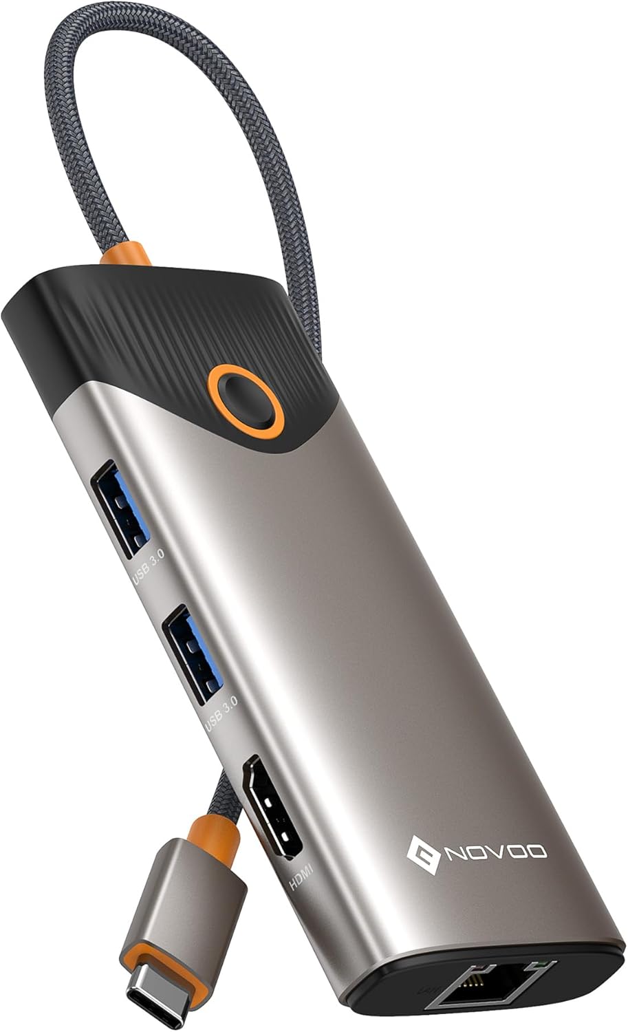 Thumbnail 1 de NOVOO 7-in-1 USB C Hub 1Gbps Ethernet