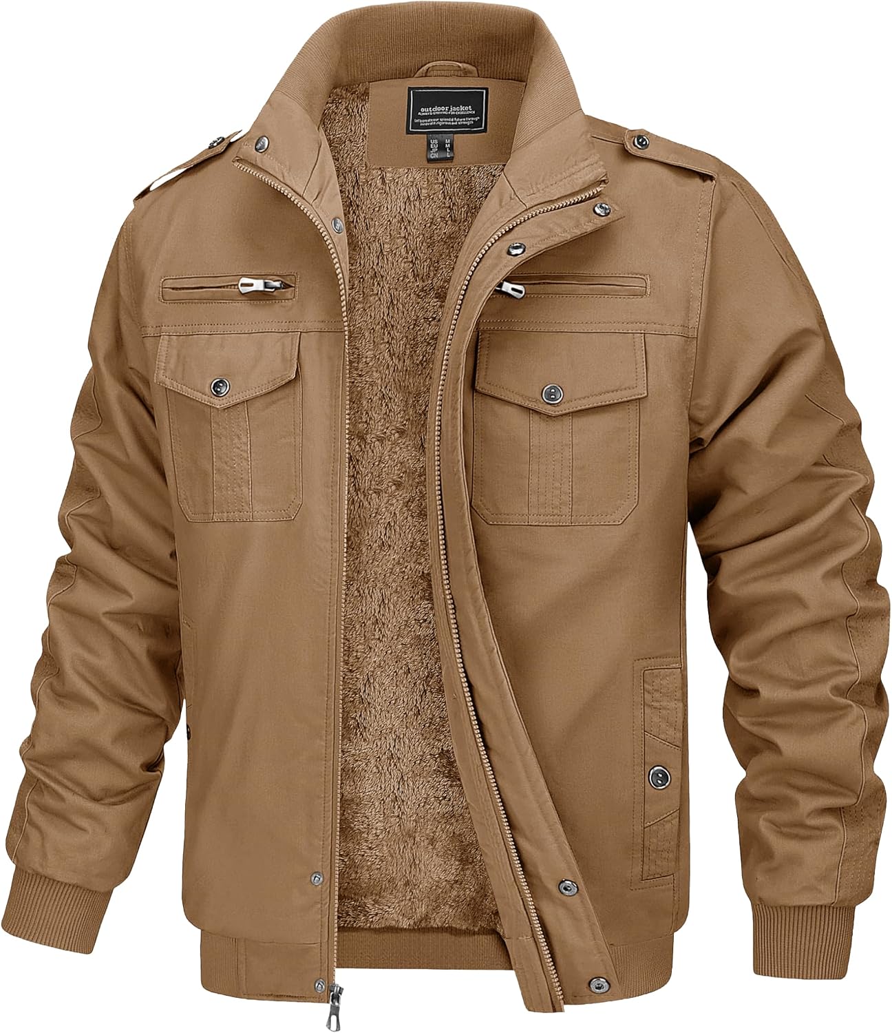 Thumbnail 5 de MAGCOMSEN Winterjacke Herren Warmfleecejacke ⛑