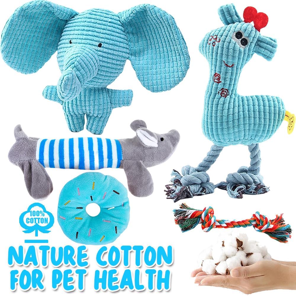 Detalle de Speedy Panther dog toys for small dogs, 6 pack