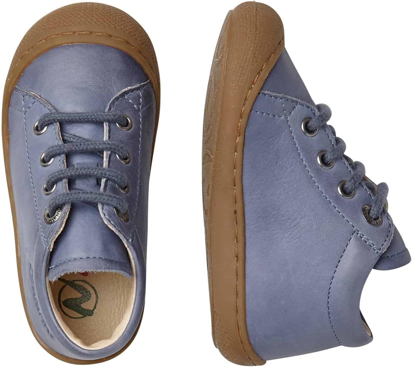 Thumbnail 3 de Naturino Unisex Kinder CocoonSneaker aus Leder – Schnürschuh mit Gummiaußensohle