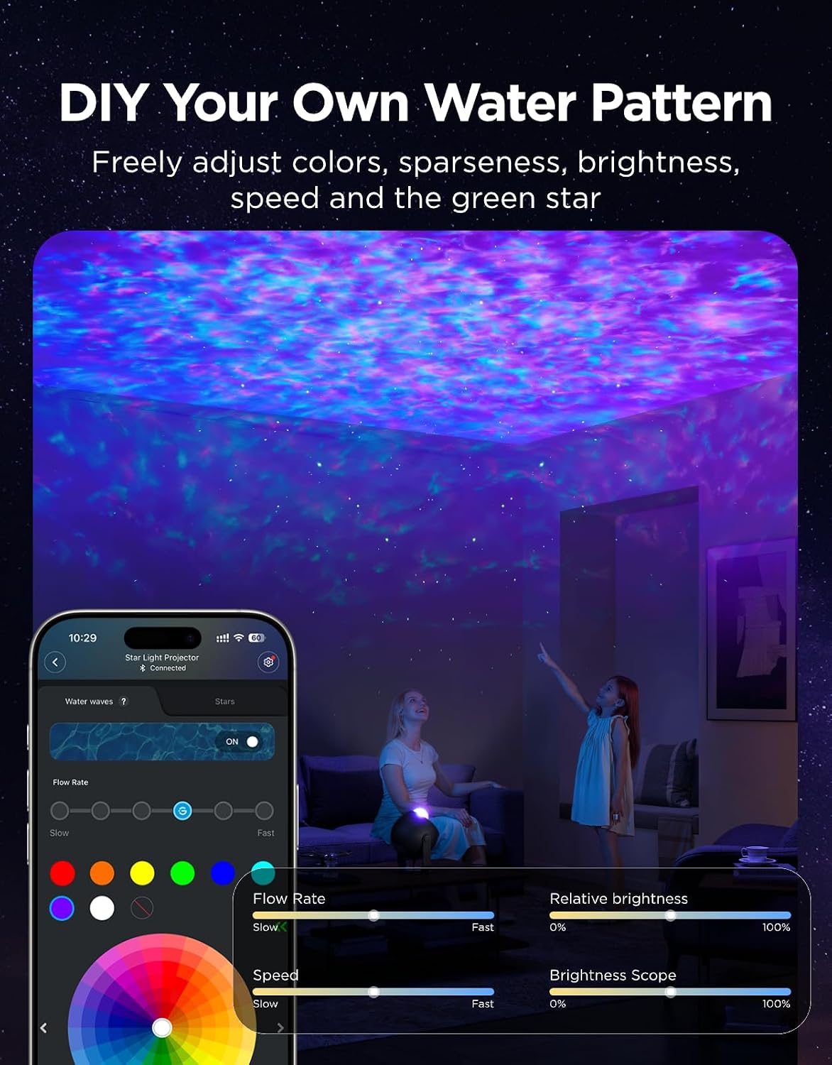 Thumbnail 3 de Govee Star Light Projector with 40+ modes 🌙