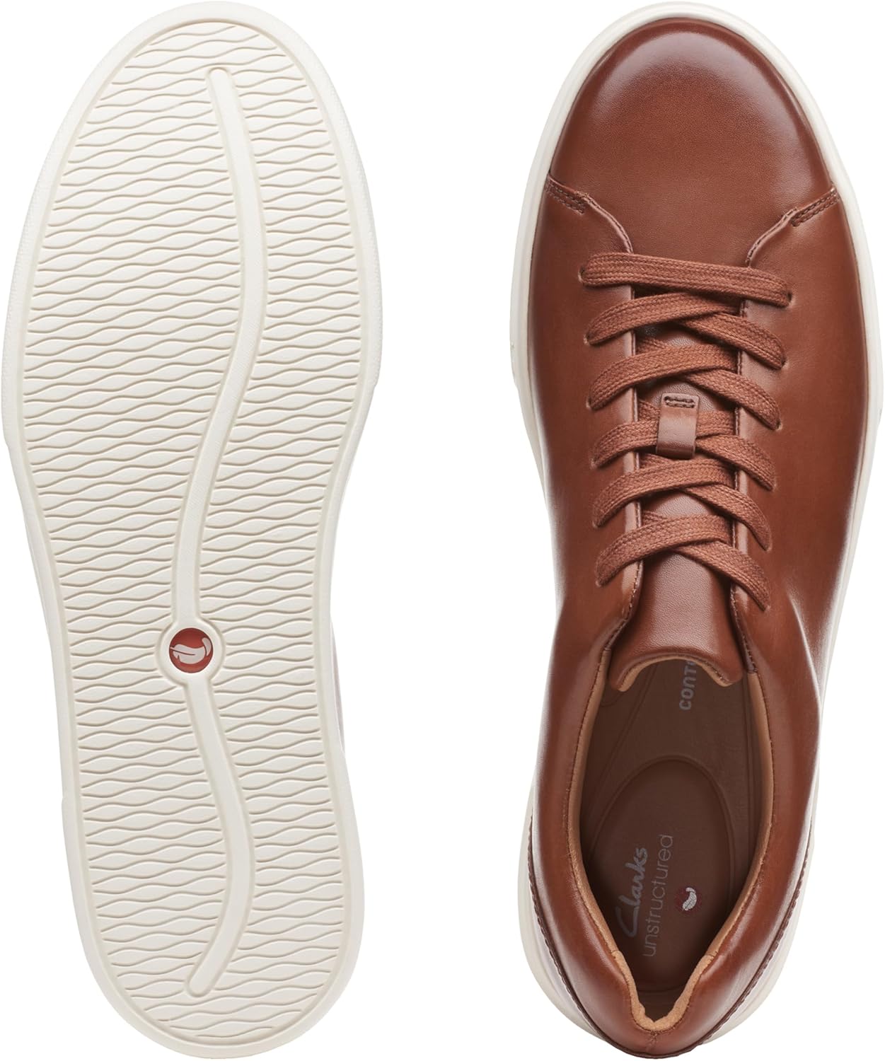 Thumbnail 3 de Clarks Un Costa Lace BasketHomme: confort léger et cuir responsable