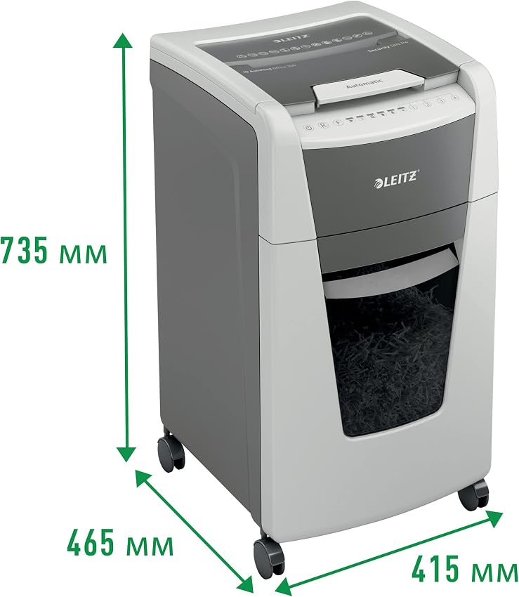 Detalle 1 de Leitz IQ Autofeed Destructora P4 automática 300 hojas 🗑