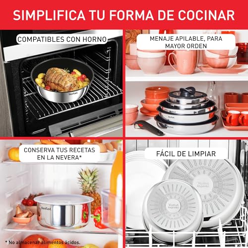 Thumbnail 4 de Tefal Ingenio Emotion: juego de 2 sartenes (22/26 cm) con mango extraíble y antiadherente apto inducción