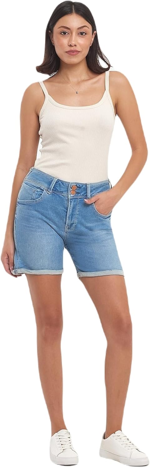 Detalle de LTB Rosina Shorts en Jean Femme — Coupe confortable et Denim facile à porter