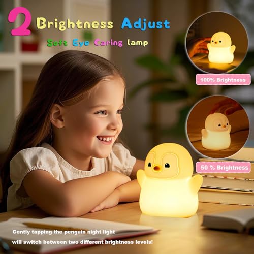 Detalle 2 de DREAMING MY DREAM Penguin Night Light 2-level ๐