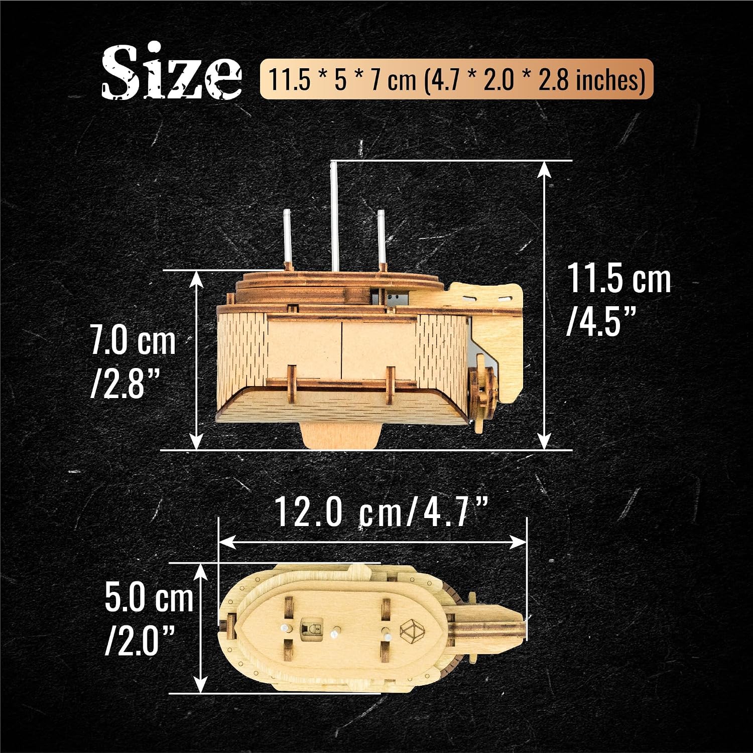 Thumbnail 4 de PUZZLE POTATO - Tesla's Boat: A Brain Teaser Puzzle Box
