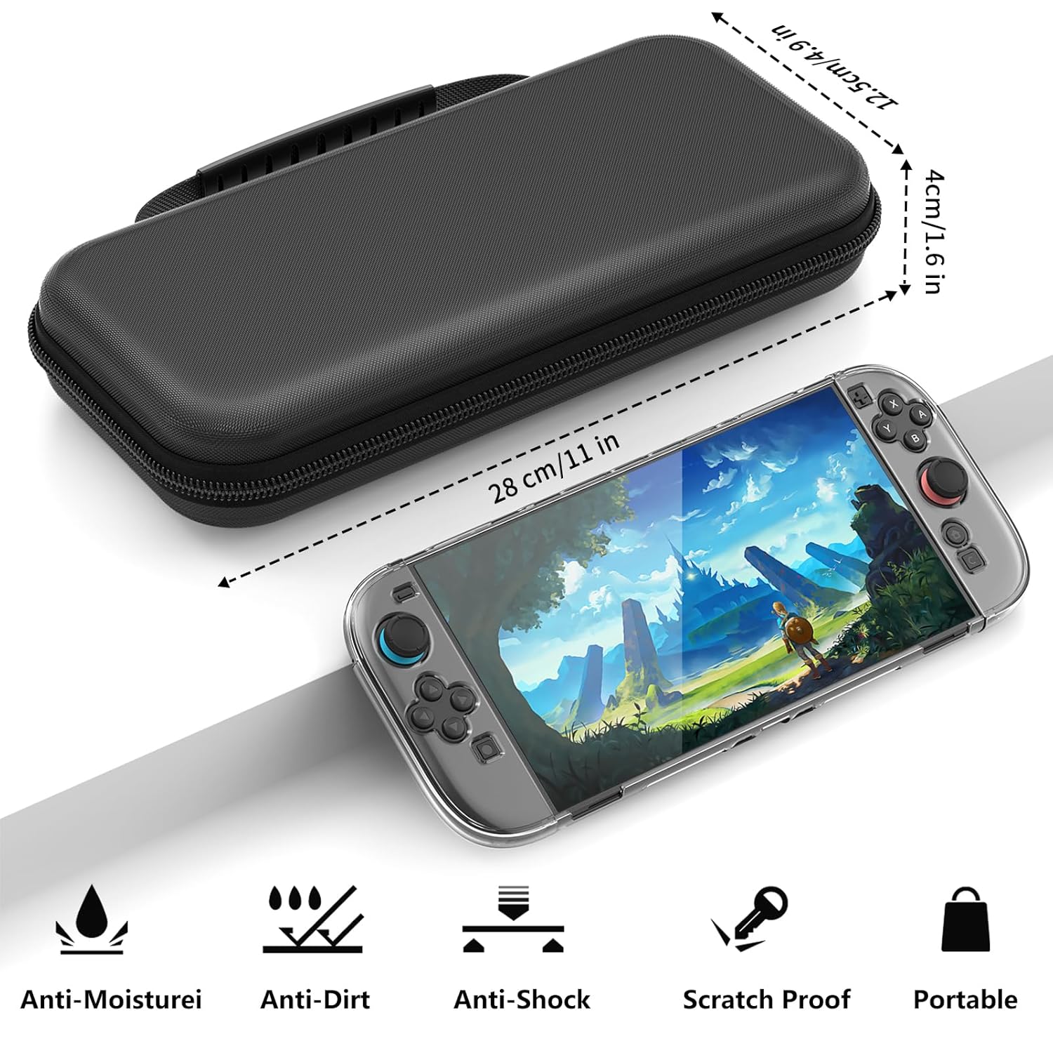 Thumbnail 2 de HEYSTOP Tasche für Nintendo Switch 2 Zubehör-Set