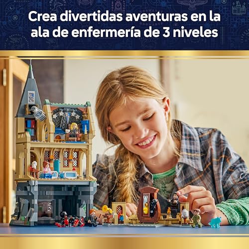 Thumbnail 1 de LEGO Harry Potter Castillo de Hogwarts: Ala de Enfermería (76463) – Pack de construcción con 7 minifiguras y detalles icónicos
