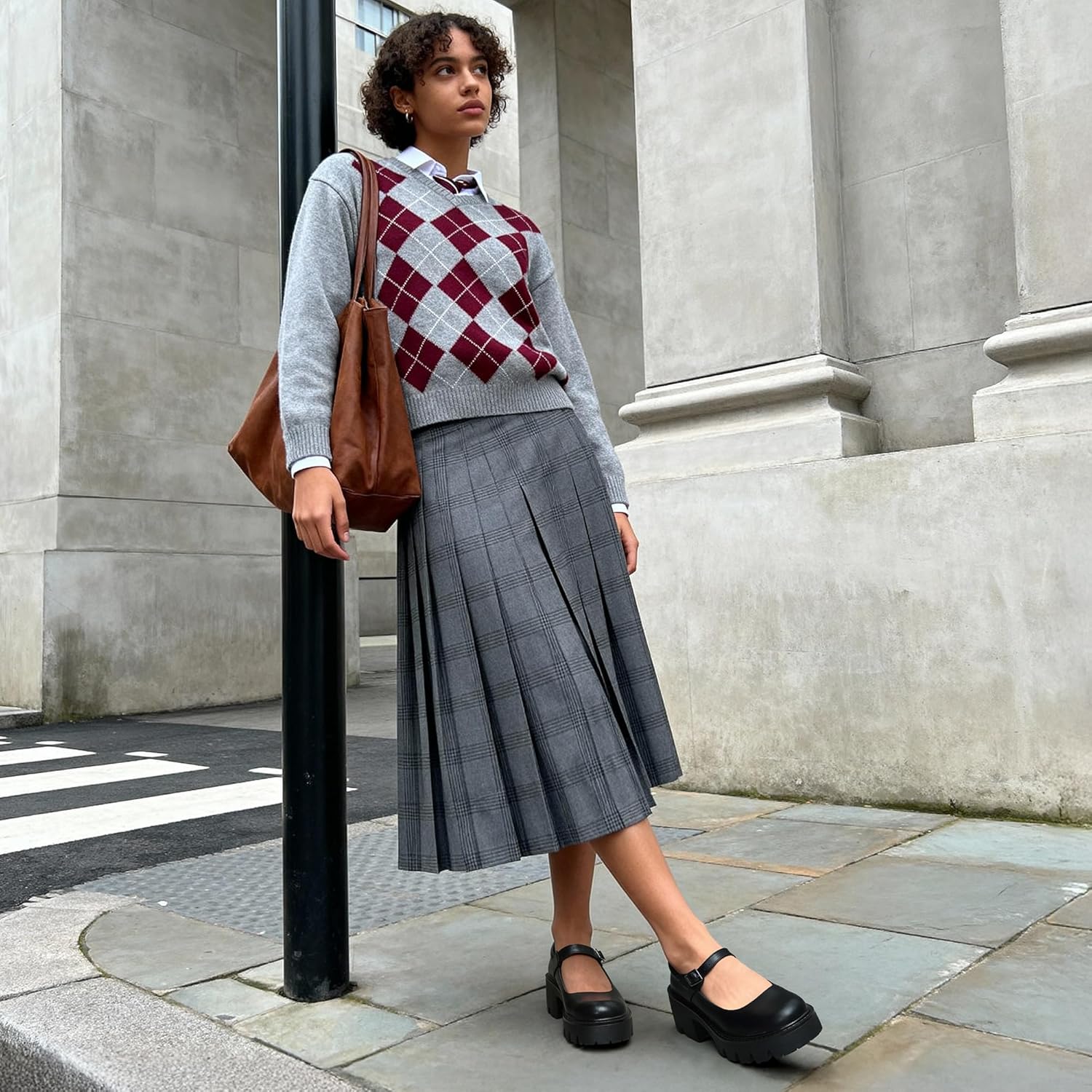 Thumbnail 2 de DREAM PAIRS Esther Mary Janes 2.6 in Heel