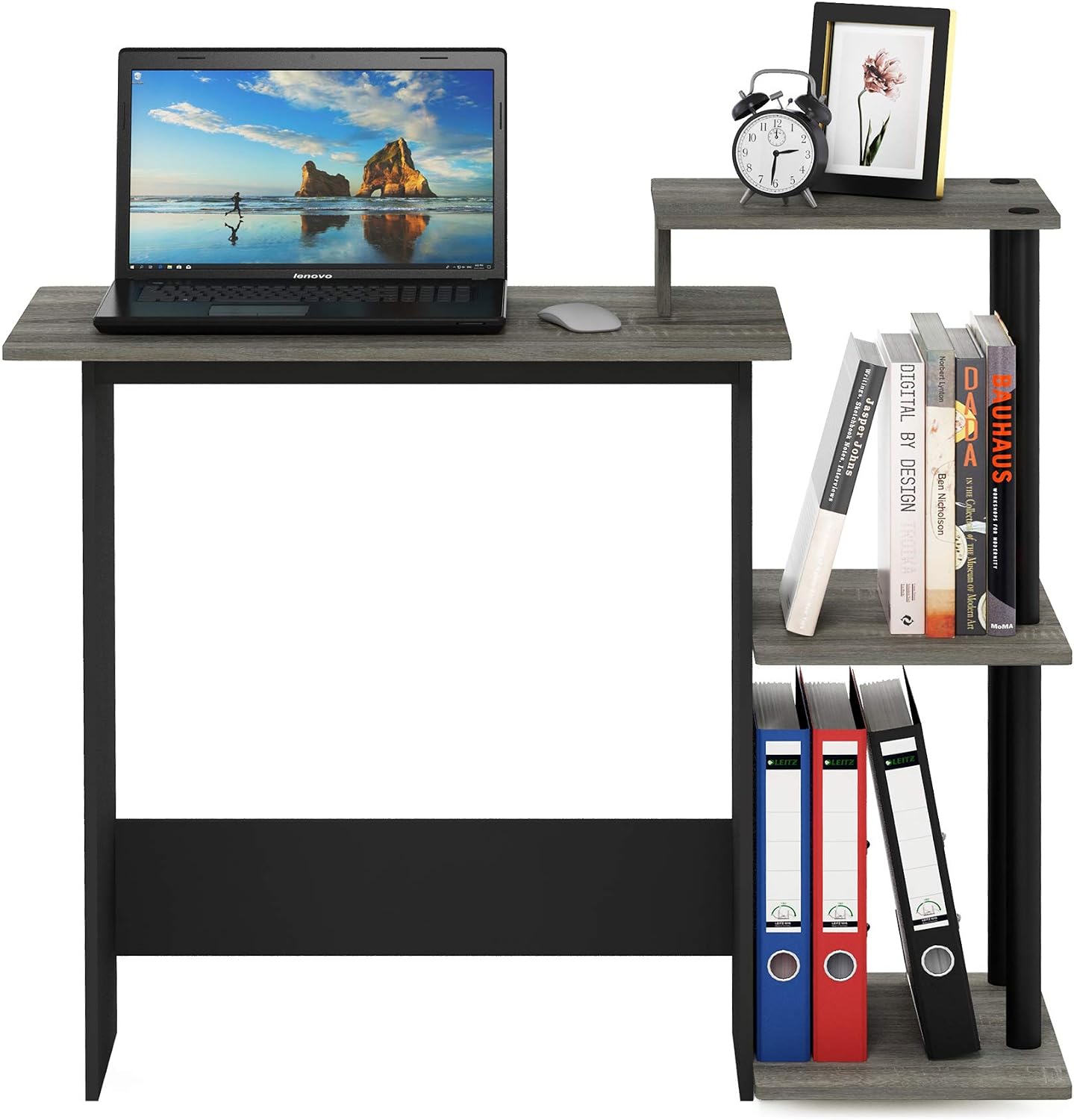 Thumbnail 3 de Furinno EFFICIENT Desk with 3 shelves ⚙