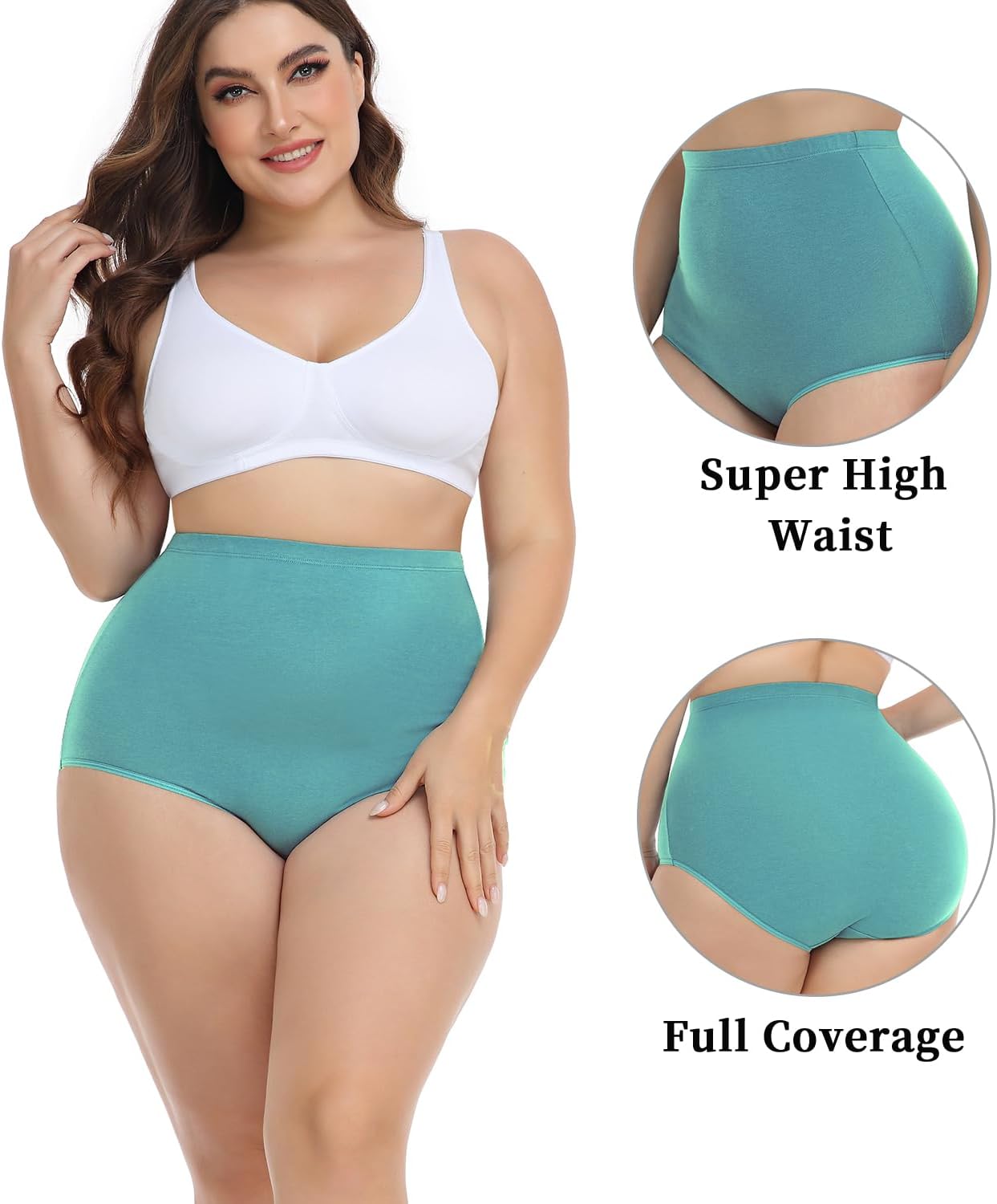 Detalle de Wirarpa 4 Pack Cotton Knickers