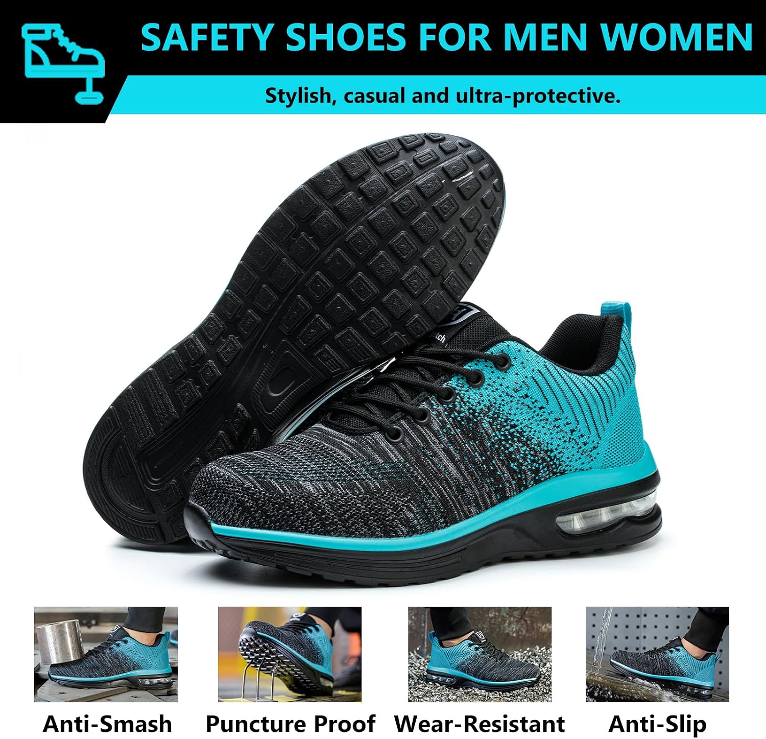 Detalle 2 de Baofular Scarpe antinfortunistiche 420 g