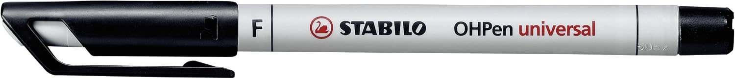 Detalle 2 de STABILO Folienstift OHPen universal – wasserlöslich, 8er Pack, fein bis mittel