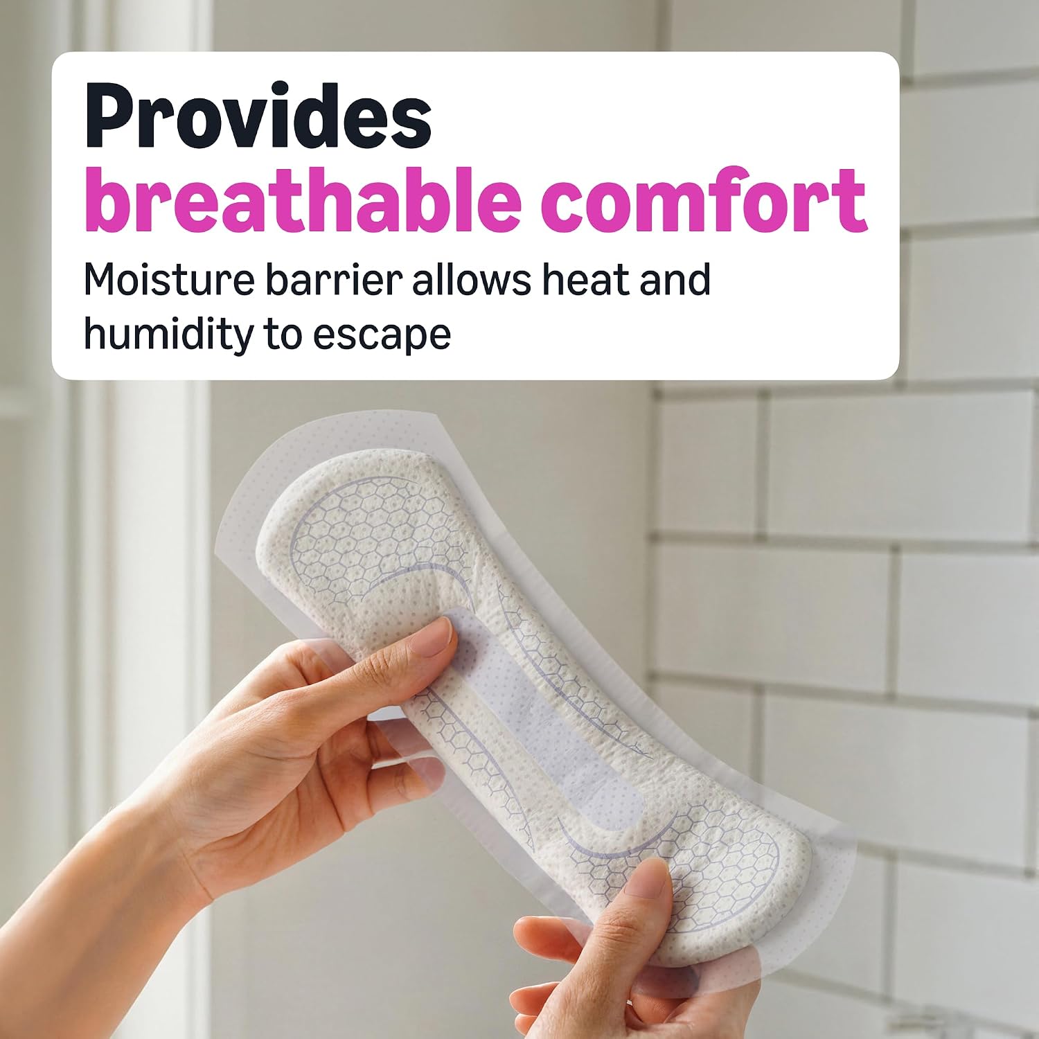 Thumbnail 5 de Amazon Basics Incontinence Pads Long 60 Count
