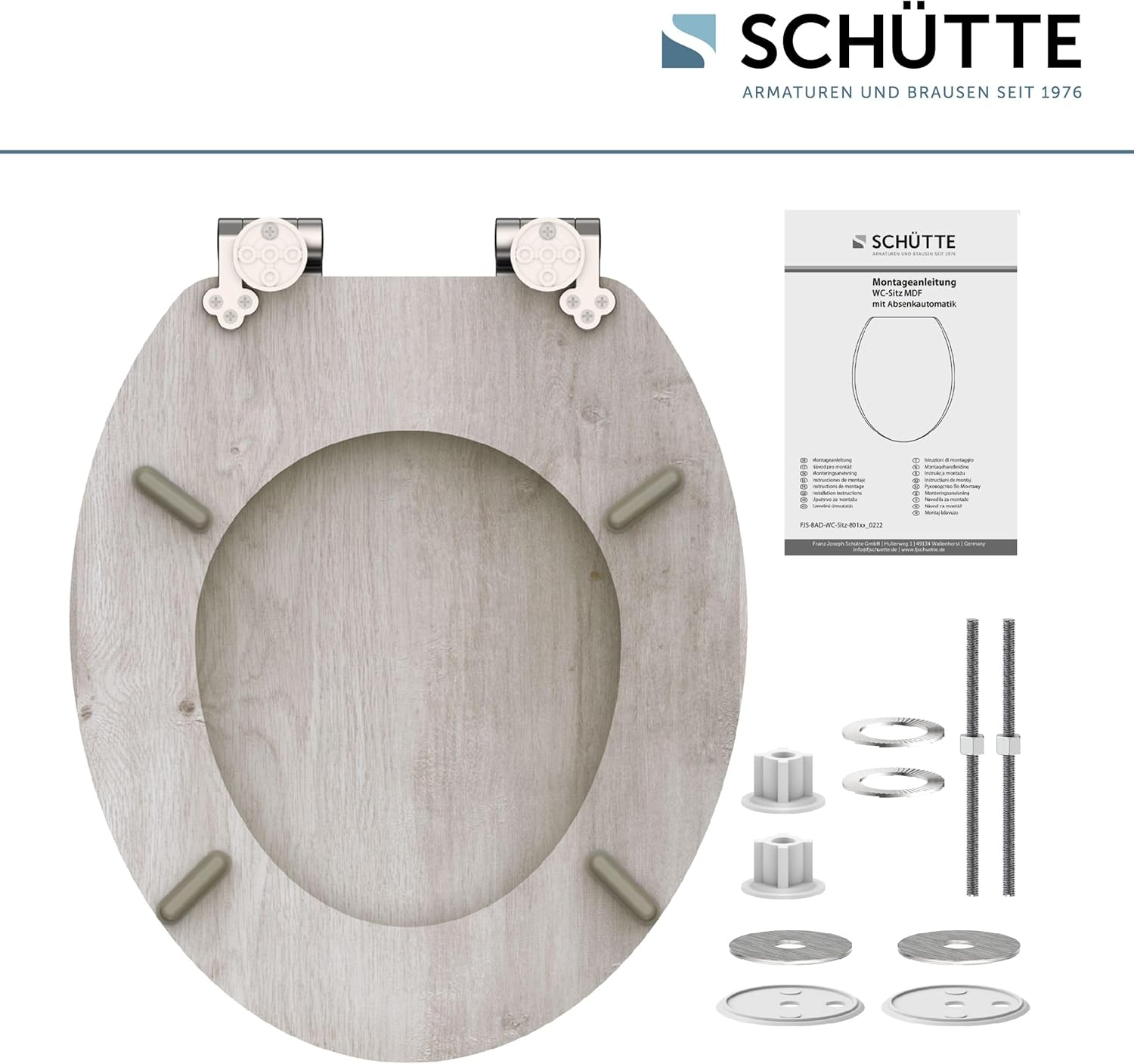 Thumbnail 5 de SCHÜTTE LIGHTWOOD : siège de WC en bois avec abaissement automatique