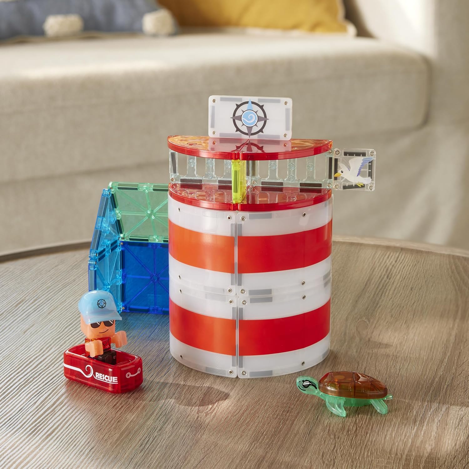 Detalle de MAGNA-TILES Magnetic Construction Set, 26-Piece