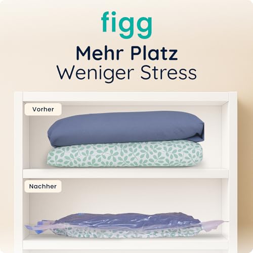 Thumbnail 1 de figg XXL Vakuumbeutel für Bettdecken & Kleidung – groß, 6er Set