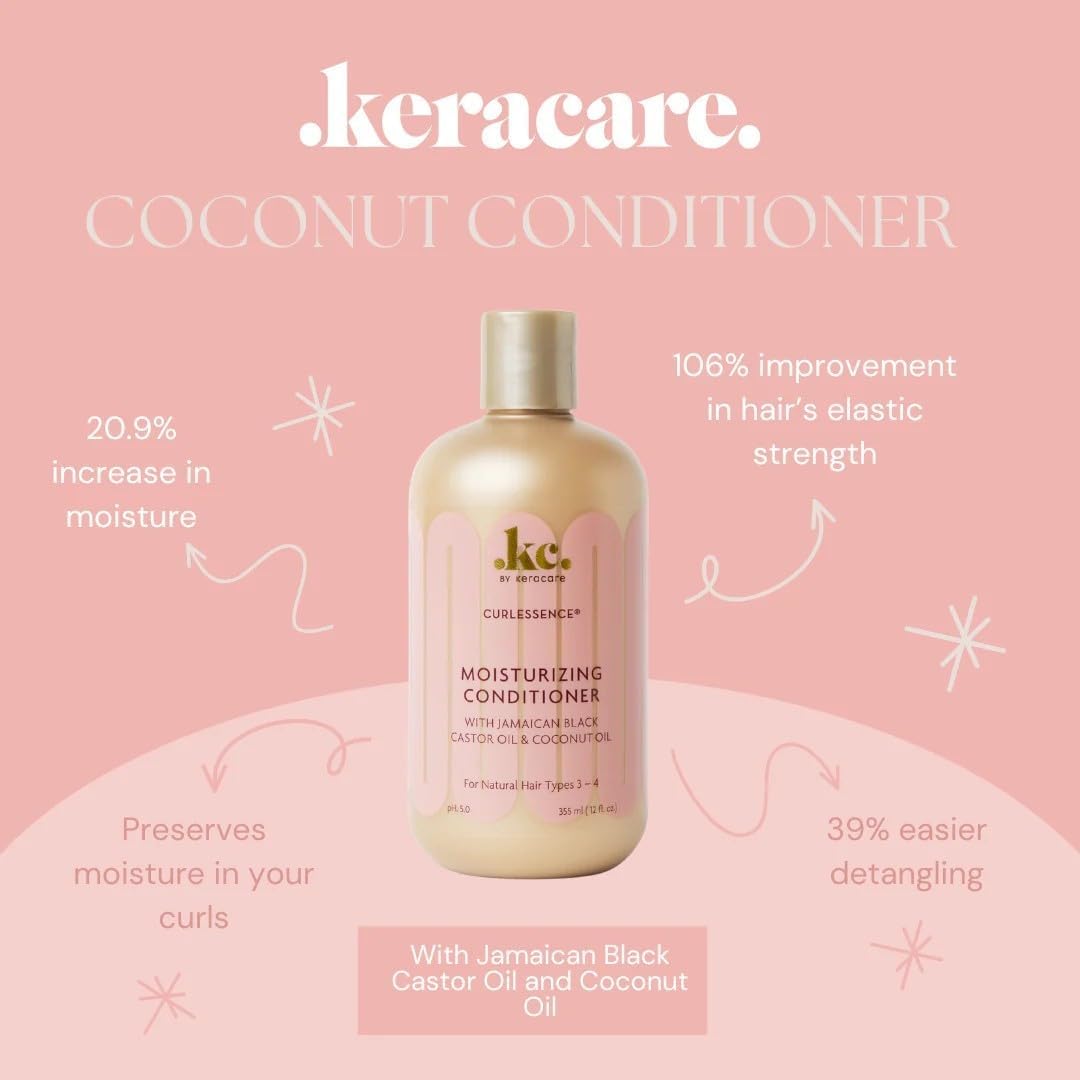Detalle 2 de KeraCare Curl Essence Moisturising Conditioner 12oz