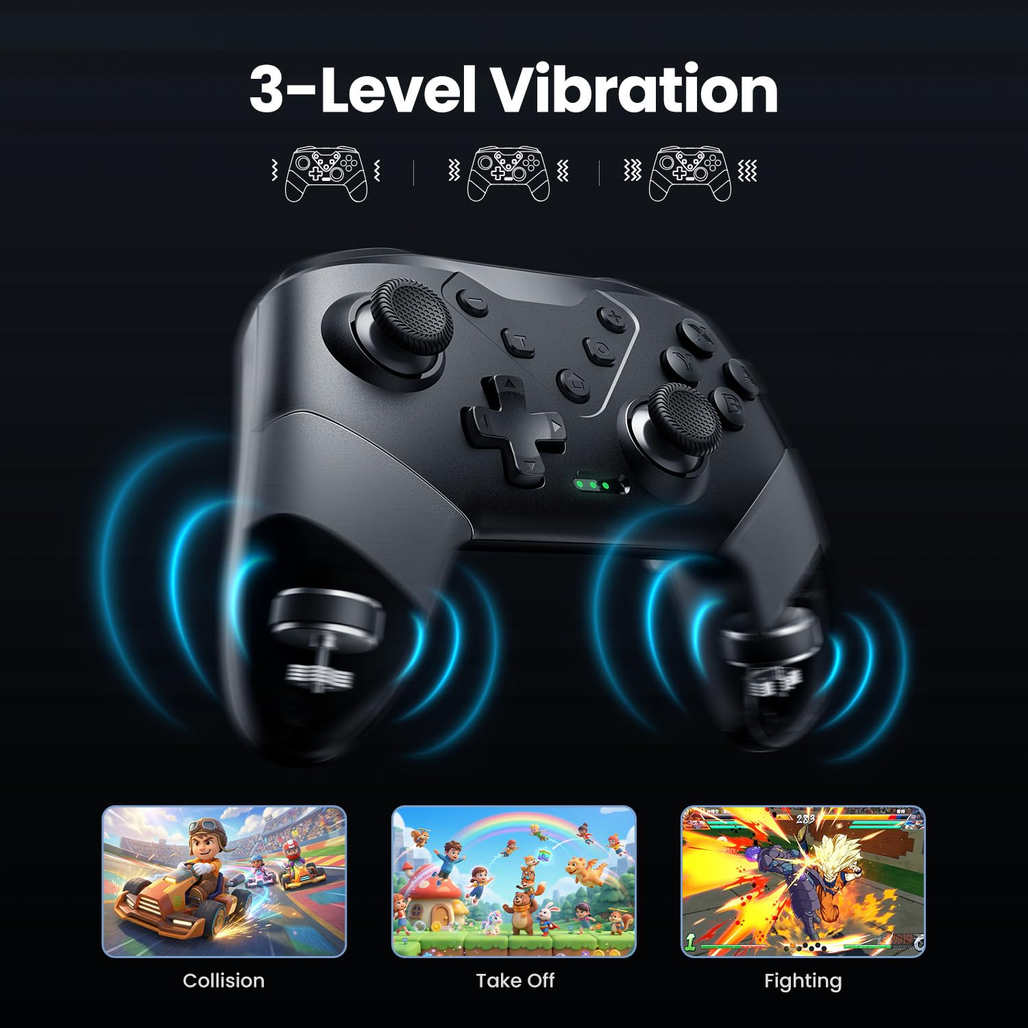 Thumbnail 4 de VOYEE Switch Pro Controller with Motion and Turbo