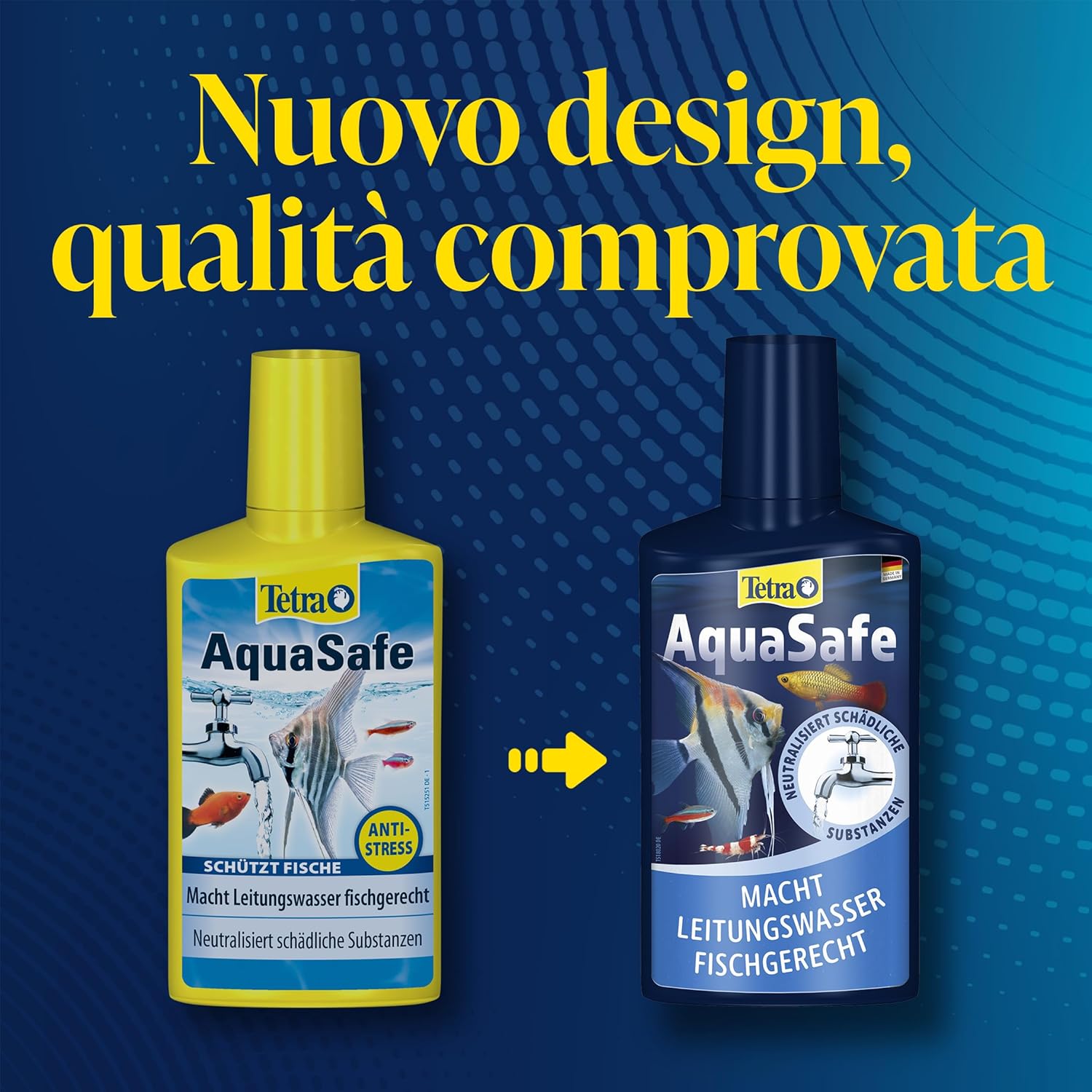 Detalle 2 de Tetra AquaSafe 500 ml: protezione rapida dell’acqua del rubinetto per pesci