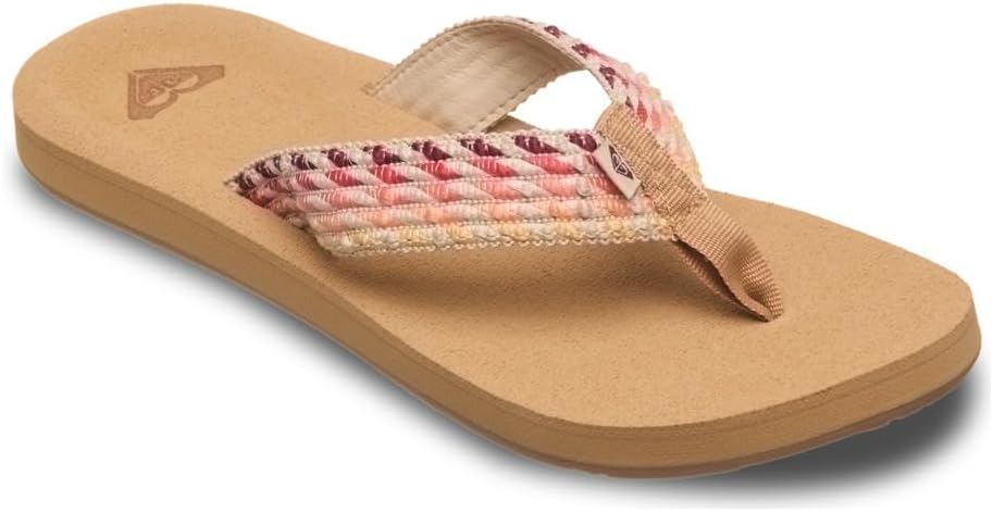 Thumbnail 6 de Roxy ARJL100397 – Tongs Femme, design Heritage et confort en coton tressé
