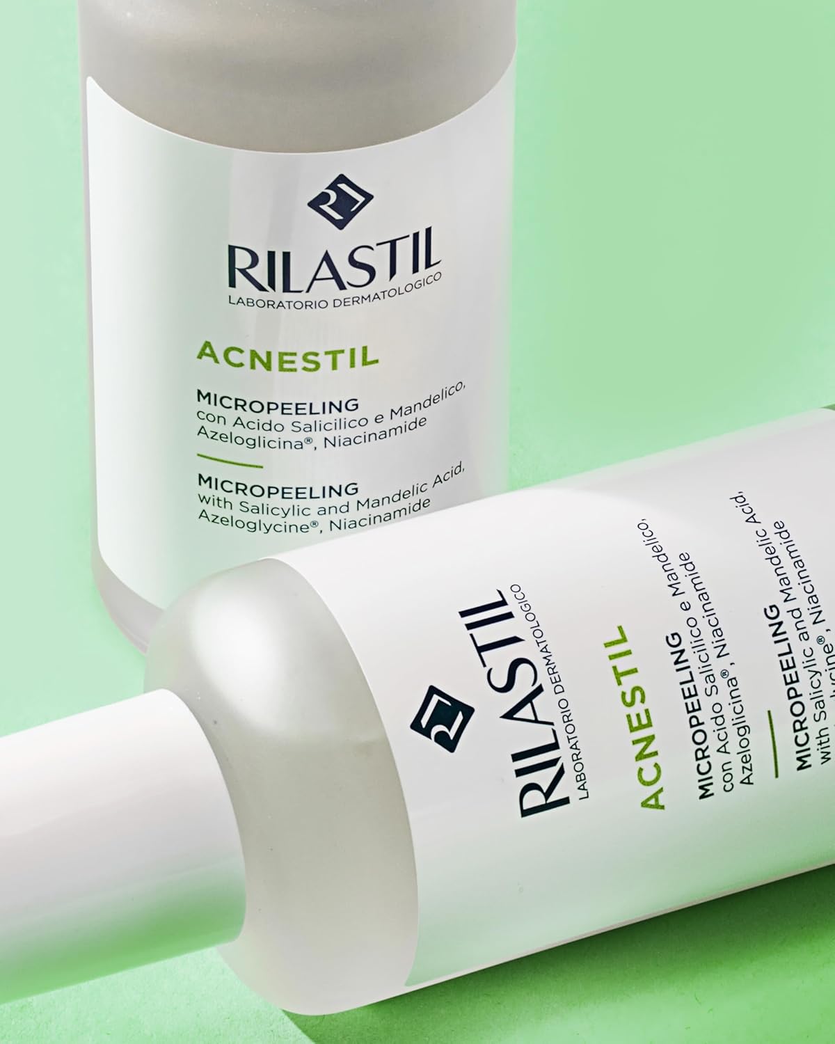 Thumbnail 2 de Rilastil Acnestil Micropeeling – Peeling intensivo viso in lozione con acido salicilico (100 ml)