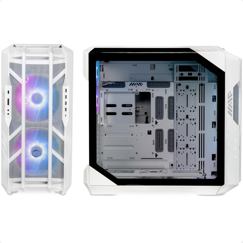 Thumbnail 3 de Cooler Master HAF700 Cristal Templado USB 3.2 Blanco 🖥
