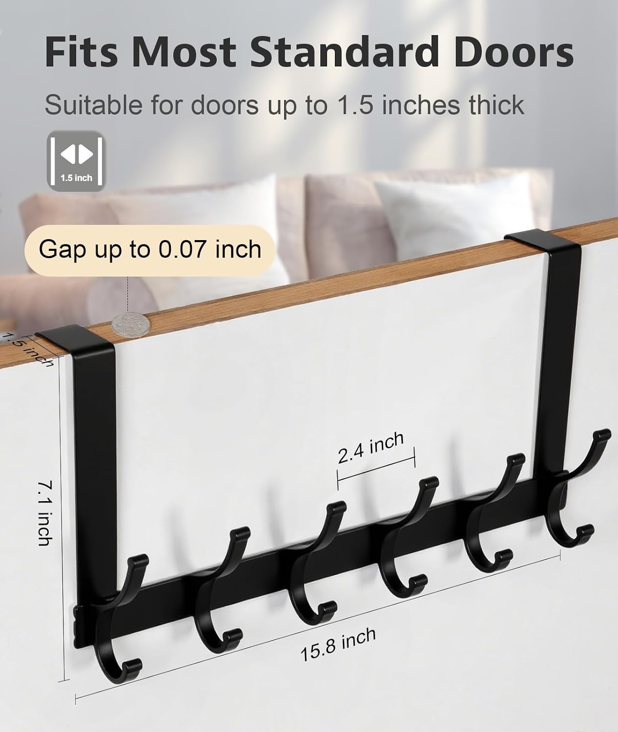 Thumbnail 4 de Optish Optish door hooks 7.1 inch rack