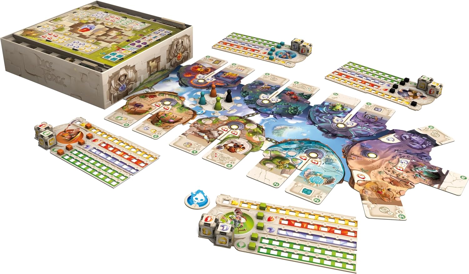 Thumbnail 3 de Dice Forge by Libellud — a crafting‑filled fantasy dice battler for 2–4 players