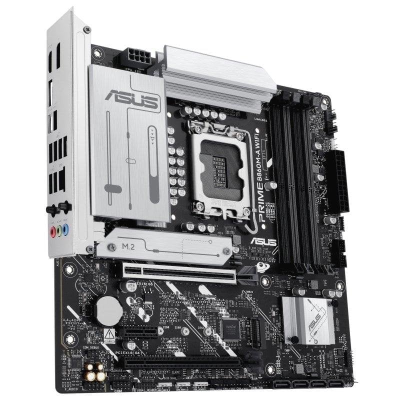 Detalle de ASUS PRIME B860M-A Placa base B860 LGA1851 DDR5 WiFi 6E 🖥