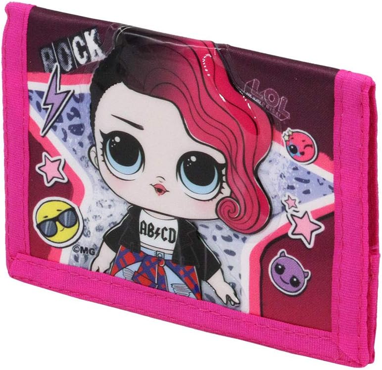 Thumbnail 2 de Portafoglio con chiusura a velcro LOL Surprise Rock, multicolore, 21,5 x 9 cm