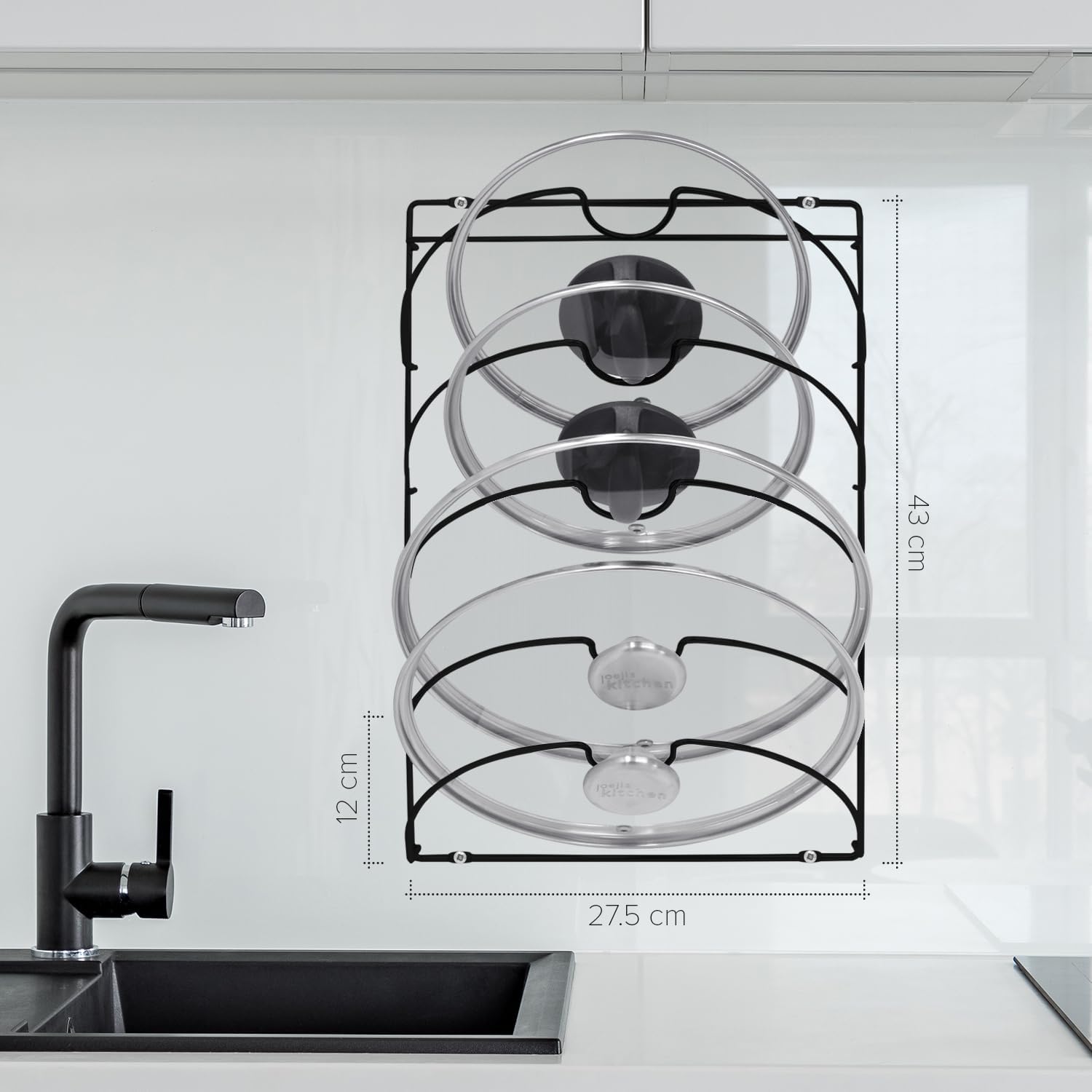 Detalle 2 de joeji's Kitchen Porta Coperchi 5 slot