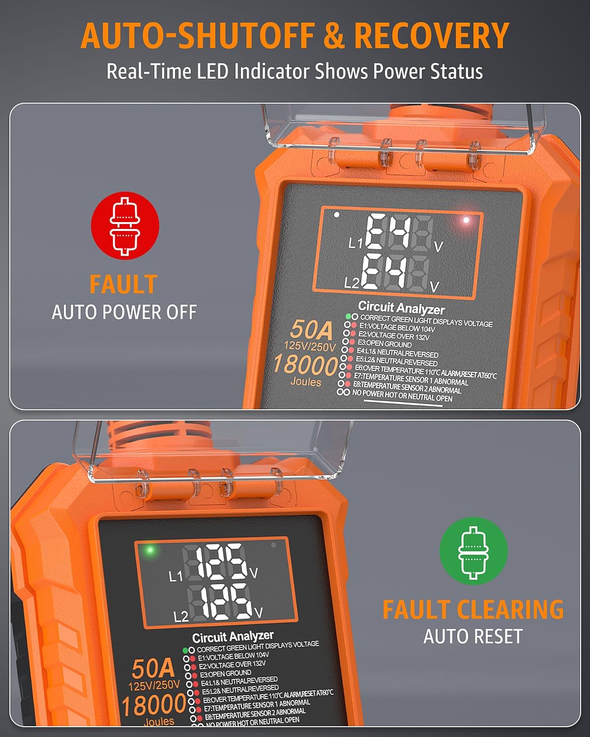 Thumbnail 3 de EPLCSE 50-Amp RV Surge Protector