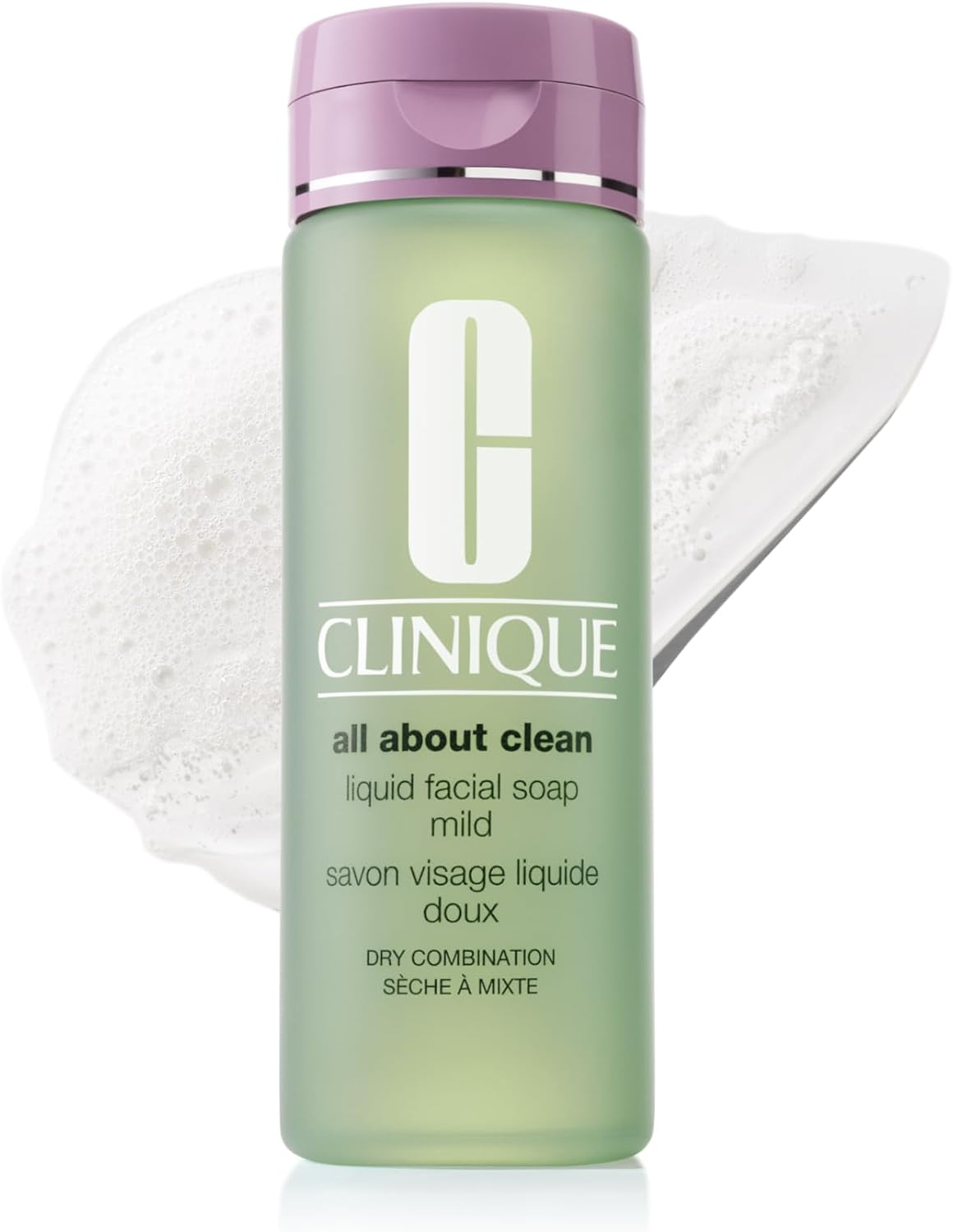 Detalle de Clinique All About Clean Liquid Facial Cleanser: Detergente Viso Delicato per Pelli Miste Secche, 200 ml