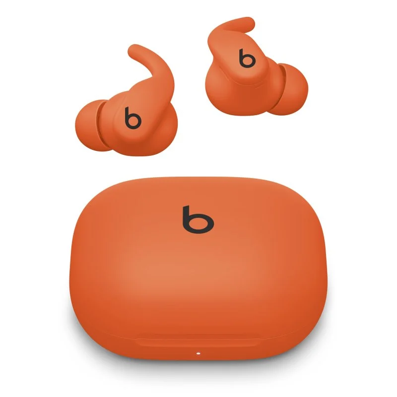 Detalle de Beats Powerbeats Fit Auriculares Deportivos Inalámbricos con ANC – Naranja Eléctrico