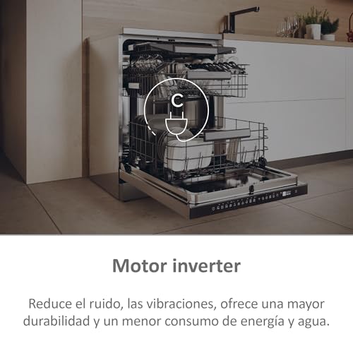 Thumbnail 6 de Haier I‑Pro Shine Serie 3 XF 5C4M1X: Lavavajillas independiente 60 cm con 15 servicios, IA y apertura automática