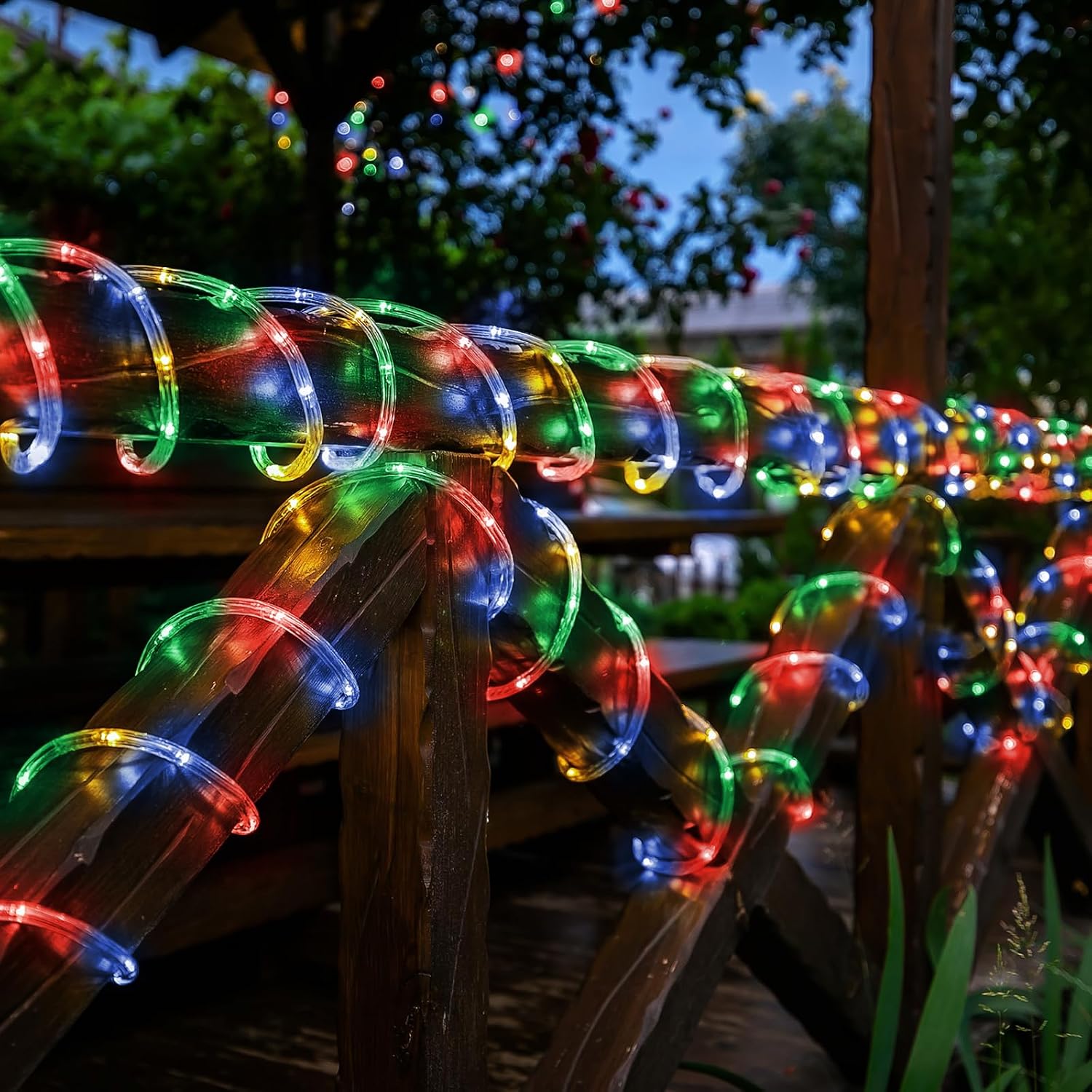 Detalle de Solar Rope Lights 132ft