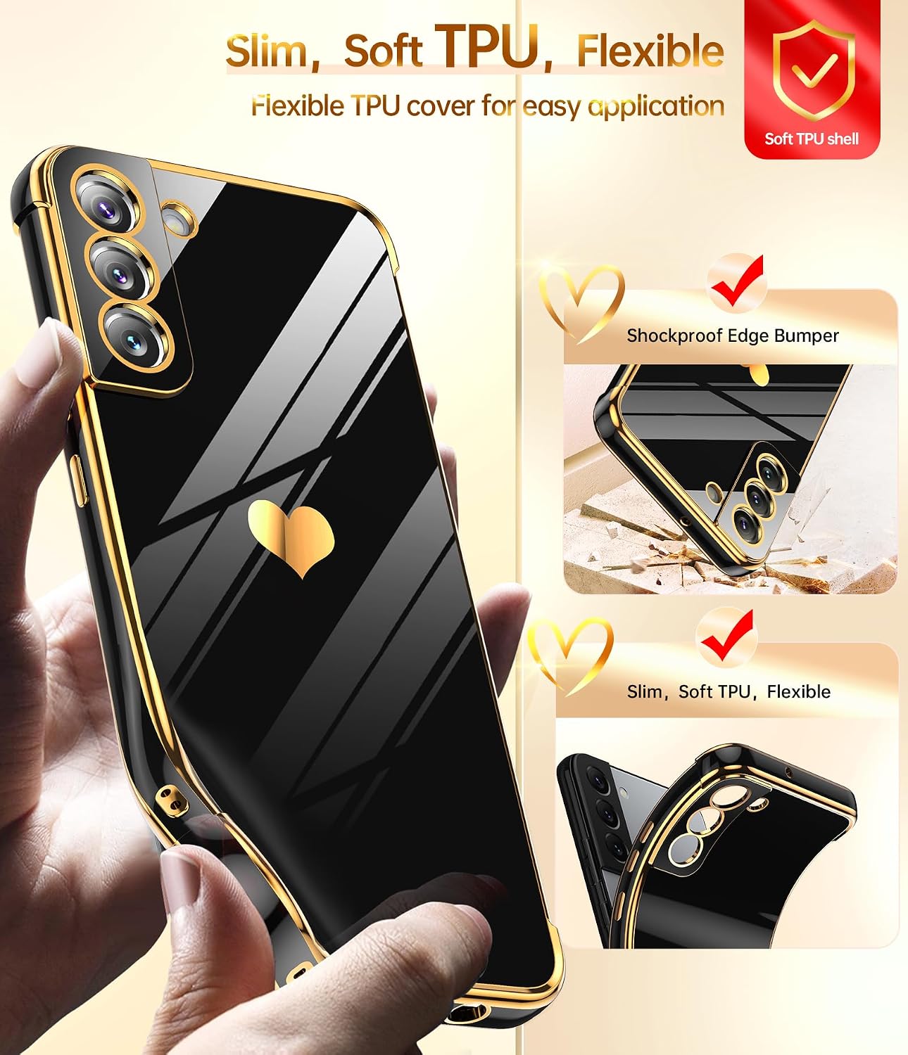 Detalle 2 de LeYi Galaxy S22 Phone Case