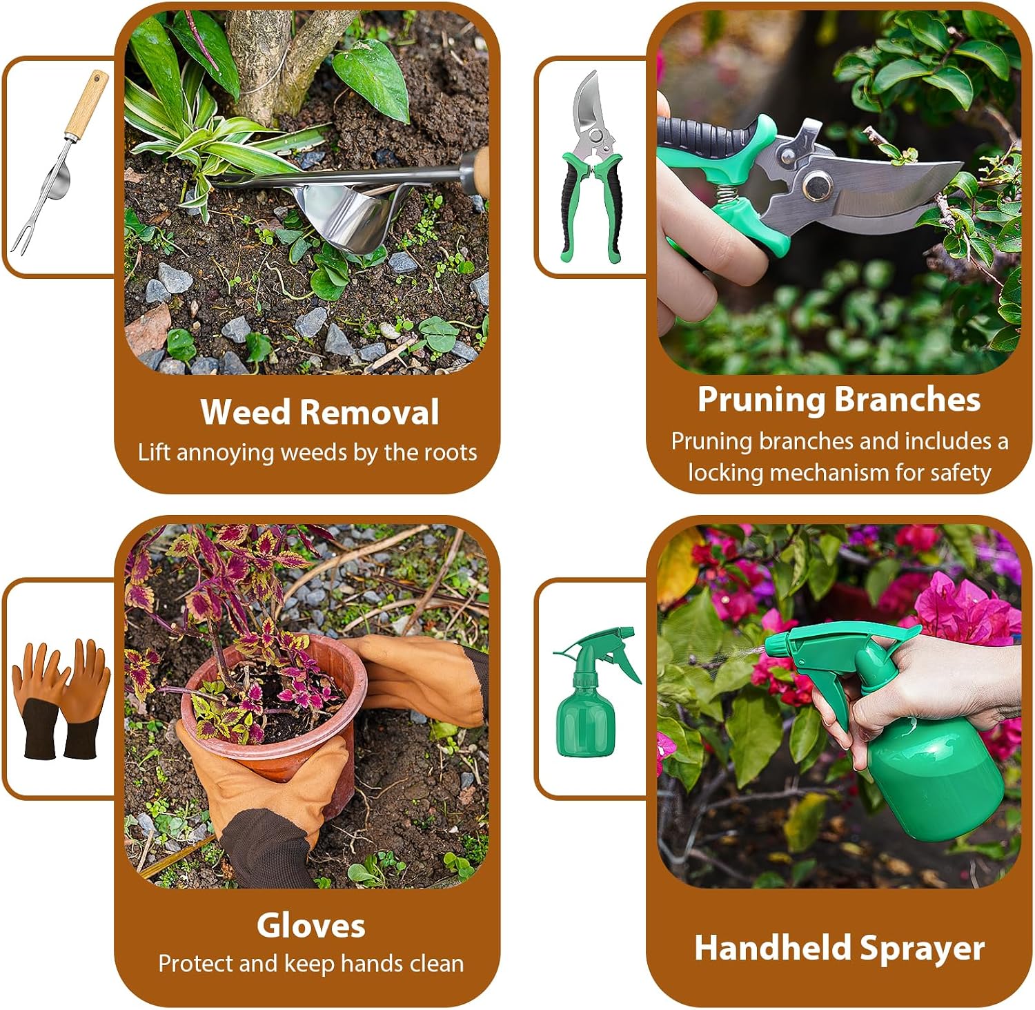 Thumbnail 4 de Fixmend Garden Tools Set 9-piece