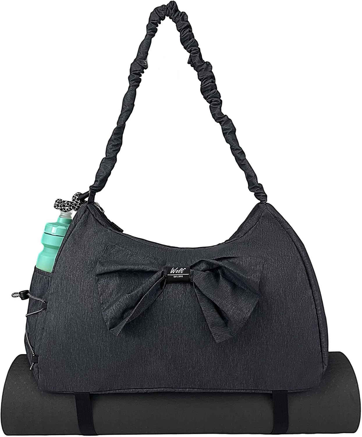 Thumbnail 2 de Women’s gym bag with shoe compartment, wet pocket and yoga mat strap (46 x 18 x 30 cm)