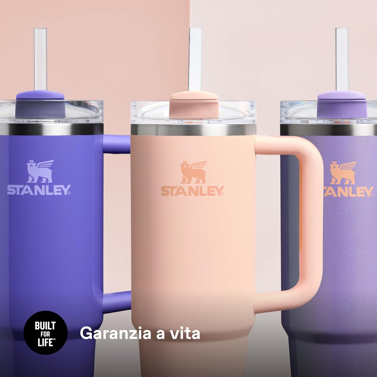 Thumbnail 5 de STANLEY 1913 Quencher H2.0 FlowState con cannuccia 0,89 L – Orange Cream