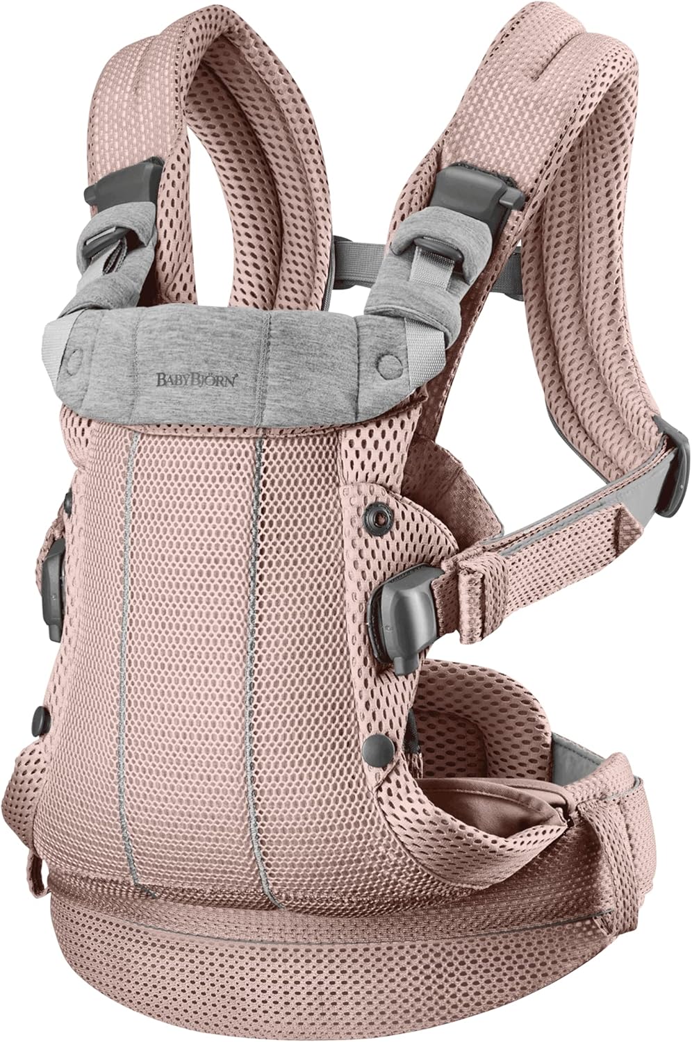 BabyBjörn Baby Carrier Harmony (3D Mesh) in Dusty Pink