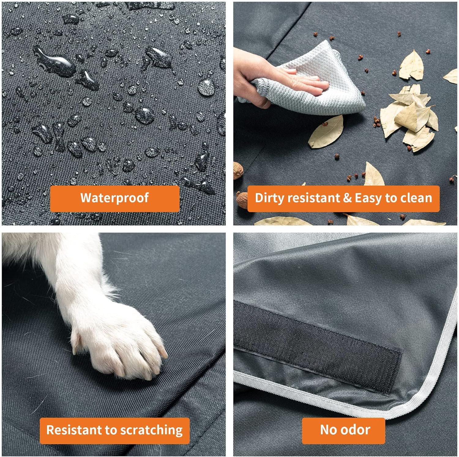 Detalle de Toozey Boot Protector for Dogs – Universal Non-Slip Boot Liner with Side &, Bumper Protection