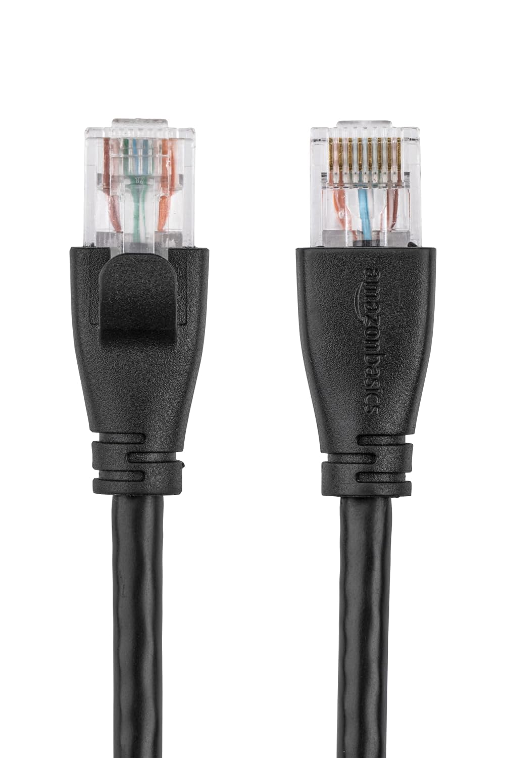 Detalle de Amazon Basics Cat 6 – 24 czarne kable Ethernet RJ45, 3 m, do 1 Gb/s