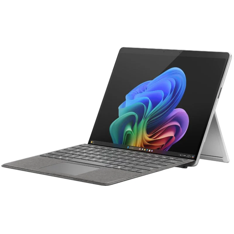 Detalle de Microsoft Surface Pro 11 OLED (Platino) con 16 GB RAM y 512 GB SSD – 13 pulgadas táctil