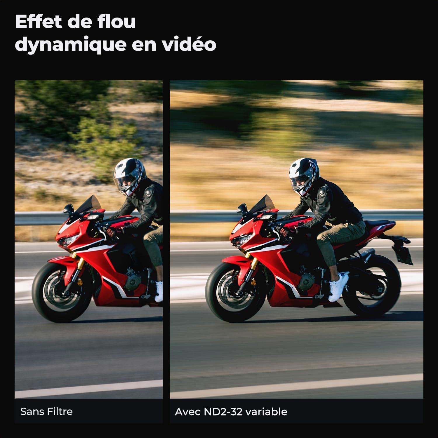 Thumbnail 4 de K&F Concept Filtre ND variable 52mm 1–5 stops